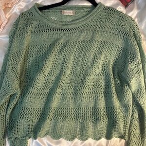 green longsleeve